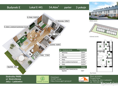 NOWE Mieszkanie CENTRUM Jelcza-Laskowic