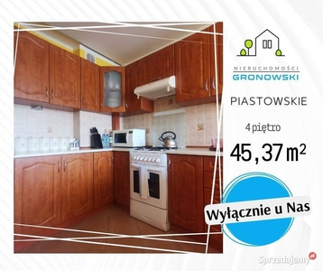 Zadbane 45,37 m2 na Osiedlu Piastowskim (REZERWACJA)