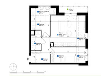 Mieszkanie na sprzedaż, 55 m², Gdynia Śródmieście