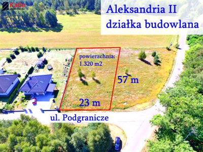 Działka budowlana Aleksandria