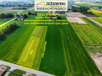 Działka budowlana, ul. Gajowa