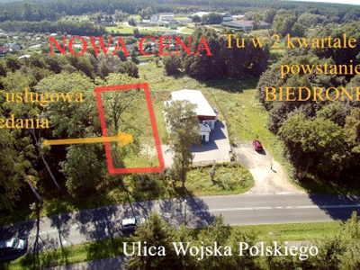 Działka komercyjna Goleniów