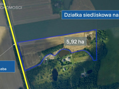 Działka siedliskowa Darżkowo