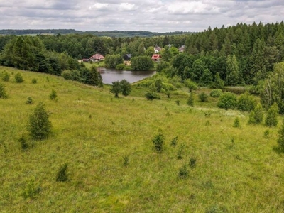 Pięknie położona działka blisko jeziora Gromadzin