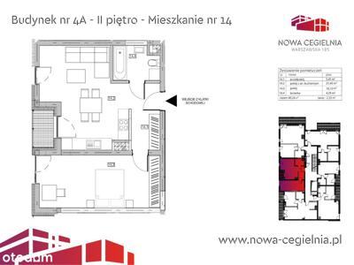 DOSTĘPNE OD RĘKI Nowa Cegielnia - 2 pokoje 49,5 m2