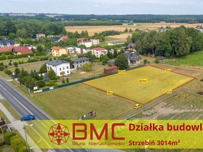 Działka budowlana Strzebiń, ul. Boczna