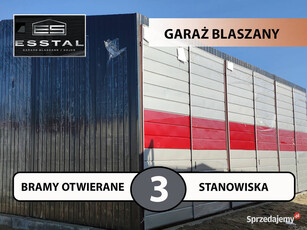 B46 Garaż Blaszany GRAFITOWY | MAGAZYN - SKŁAD | Wiaty , Hale | - ESSTAL