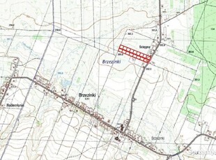 BRZEZINKI, Masłów. Działki budowlane, 1080m2, 12km od Kielc