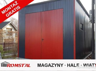 Garaż Blaszany - Magazyn Blaszany - Wiata - Hala - Romstal A8v16