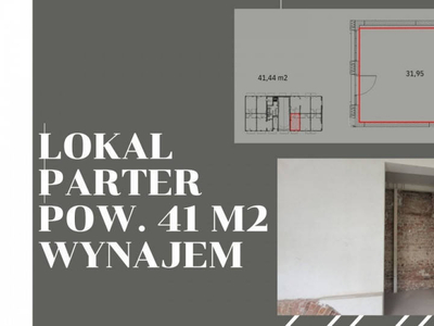 Lokal Wrocław 41.44m2