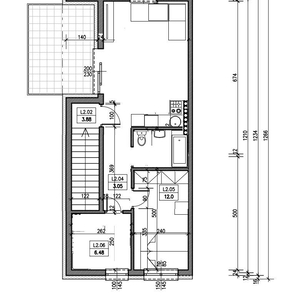 Nowe mieszkanie 54 m2, ogród, balkon, parking.