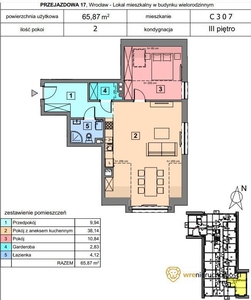 2-pokojowe mieszkanie 31m2 + balkon