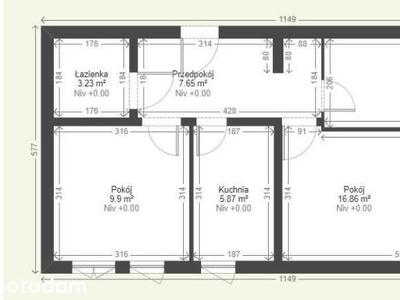 Apartament o powierzchni 88,41 m2,Kalisz