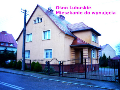 Mieszkanie Ośno Lubuskie