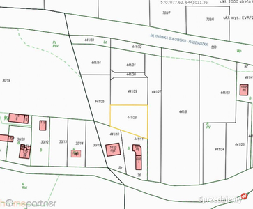 Sprzedaż gruntu 1125m2 Sułów