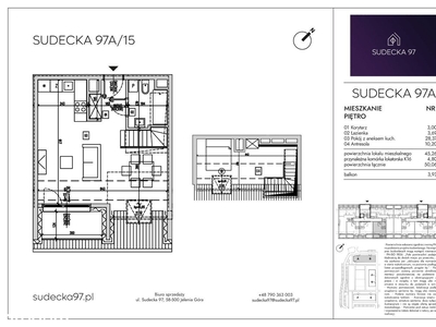 Sudecka 97 | Mieszkanie 97A/15