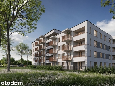 2-pokojowe mieszkanie 43m2 + balkon