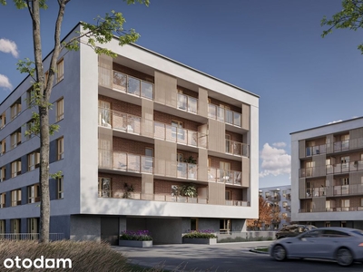 2-pokojowe mieszkanie 43m2 + balkon Bez Prowizji