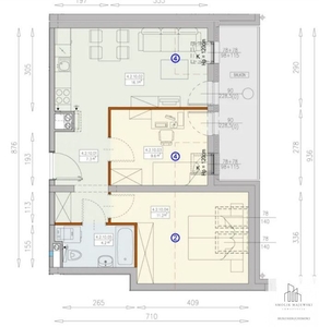 2-pokojowe mieszkanie 34m2 + balkon Bez Prowizji