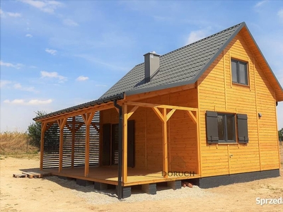 Domy drewniane całoroczne ceny - Gilbert XL 35m2