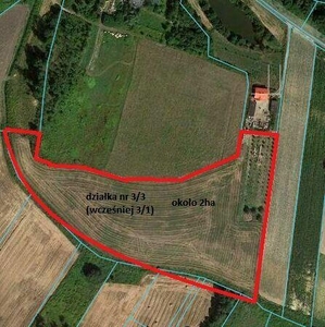 Działka 500 m², Szpetal Górny