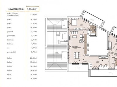 3-pokojowe mieszkanie 46m2 + balkon Bez Prowizji