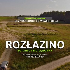 Działka Lębork, 1489m2, las, natura, bez pośredników, na raty