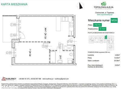 Nowe mieszkanie w Ciechocinku (M39)