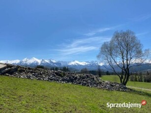 Atrakcyjna działka pod Tatrami