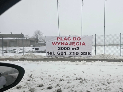 Wynajmę plac/parking ul. Mikołaja Kopernika 58c