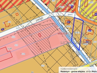 Działka budowlana Wolica, ul. Centralna