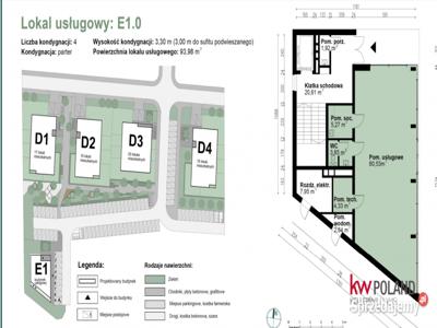 Lokal usługowy 94 m2 na osiedlu na Żernikach