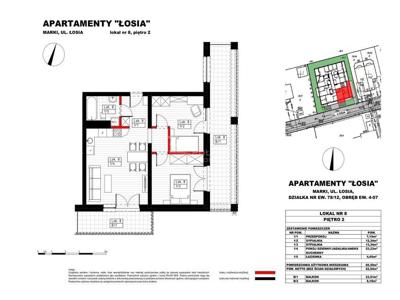 0% Nowa inwestycja. 3 pok. 60,50m2 Marki.