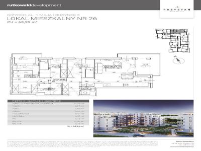 Apartamenty Przystań, apartament nr E/26