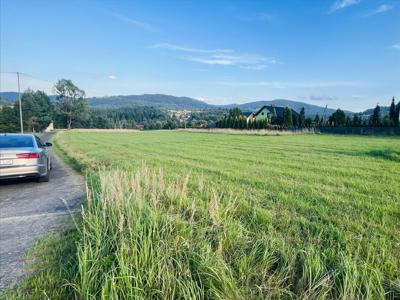 Działka na sprzedaż, Suski, Stryszawa, Pewelka