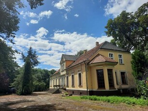 dwór dworek park Popowo Kościelne gm.Mieścisko Wielkopolska