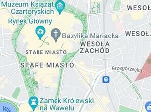 Działka budowlana Kraków Śródmieście, Grzegórzki, Rondo Kotlarskie