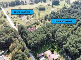 Działka budowlana Ozorowice gm. Wisznia Mała, Łąkowa