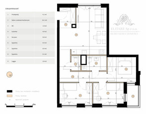 REZERWACJA/Apartament 4 pok, 71,30m2 na Śródmieściu ul.Jedności Naradowej