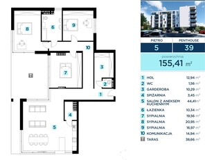 WYJĄTKOWY PENTHOUSE DLA WYJĄTKOWO WYMAGAJĄCYCH KL