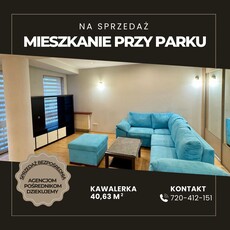 Mieszkanie na sprzedaż 40,63 kawalerka przy parku