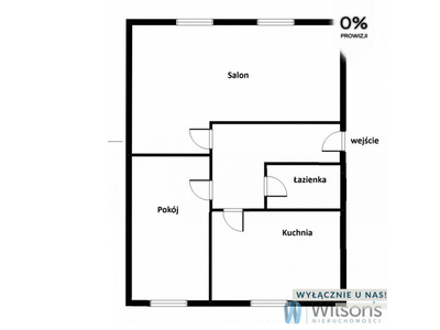 Mieszkanie na sprzedaż 55,60 m², piętro 1, oferta nr WIL663172