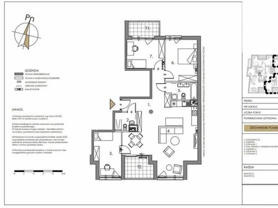 Apartament, 4 pokoje, 10 min do Centrum