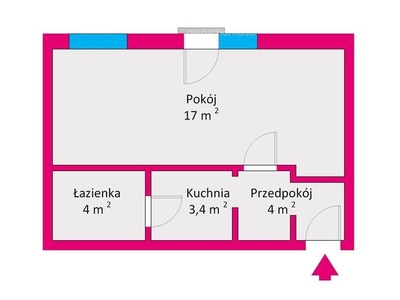 Mieszkanie 28,4 m2 Rzeszów