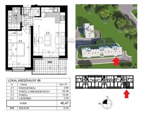 2pok|balkon 6,5m2|Czyżyny/ok Centrum M1|0%|Eng