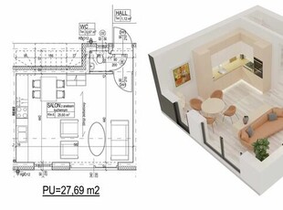 80m2 segment WAWA WAWER obok Gocław bezpoś panele foto DFG