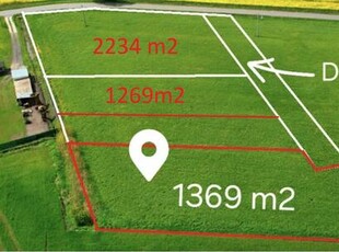 Działka budowlana z warunkami zabudowy 1269m2, Zalesie,