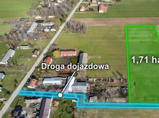 Działka rolna | Sprzedaż | 1,71 ha | Wierzbowo