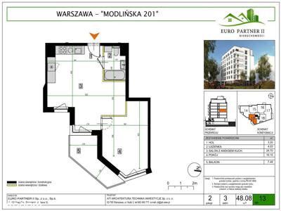 Mieszkanie w inwestycji Modlińska 201 | M13