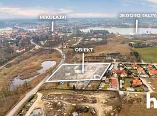 Mikołajki – unikalny teren inwestycyjny 1,07ha